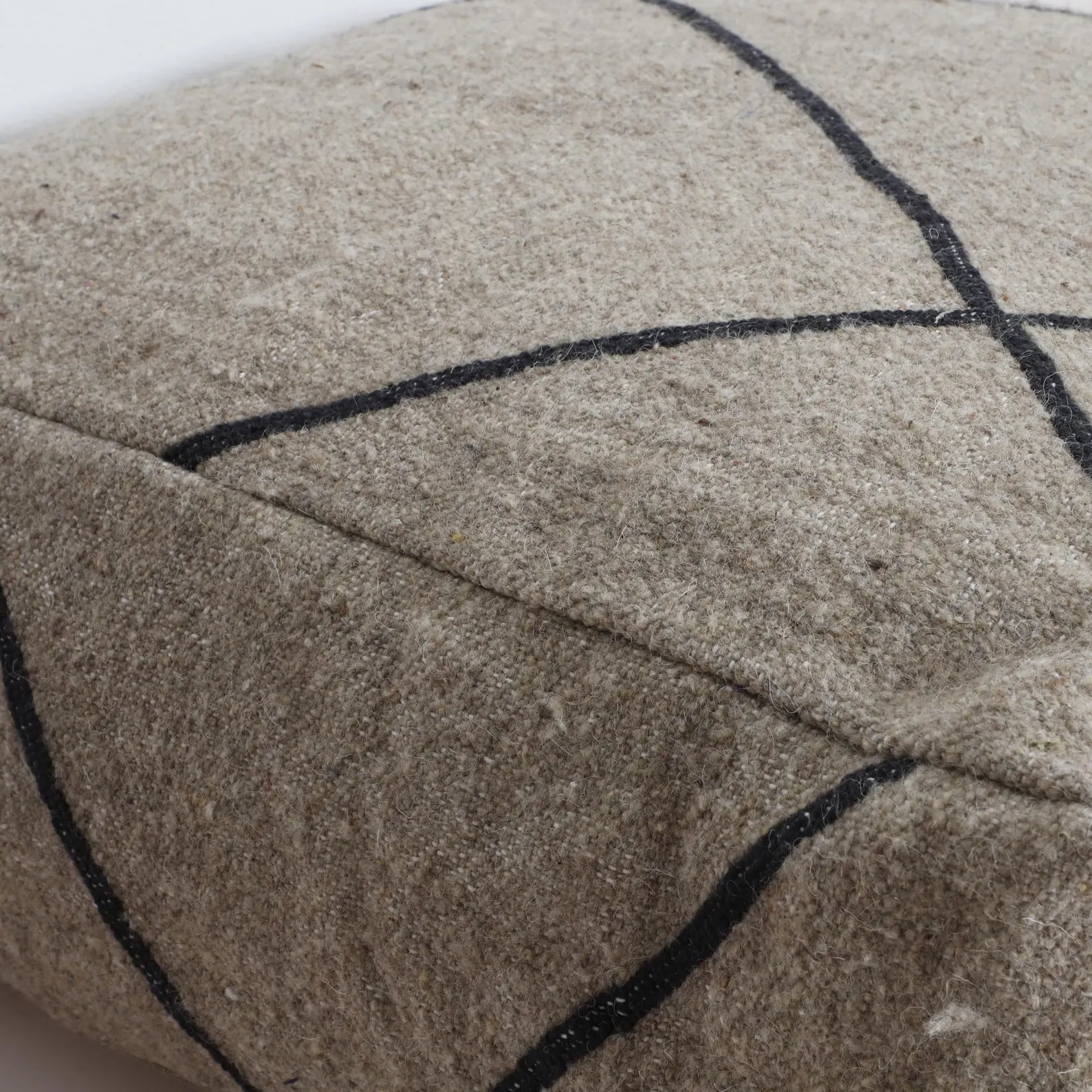 kilim Moroccan Pouf Cover - Image 3