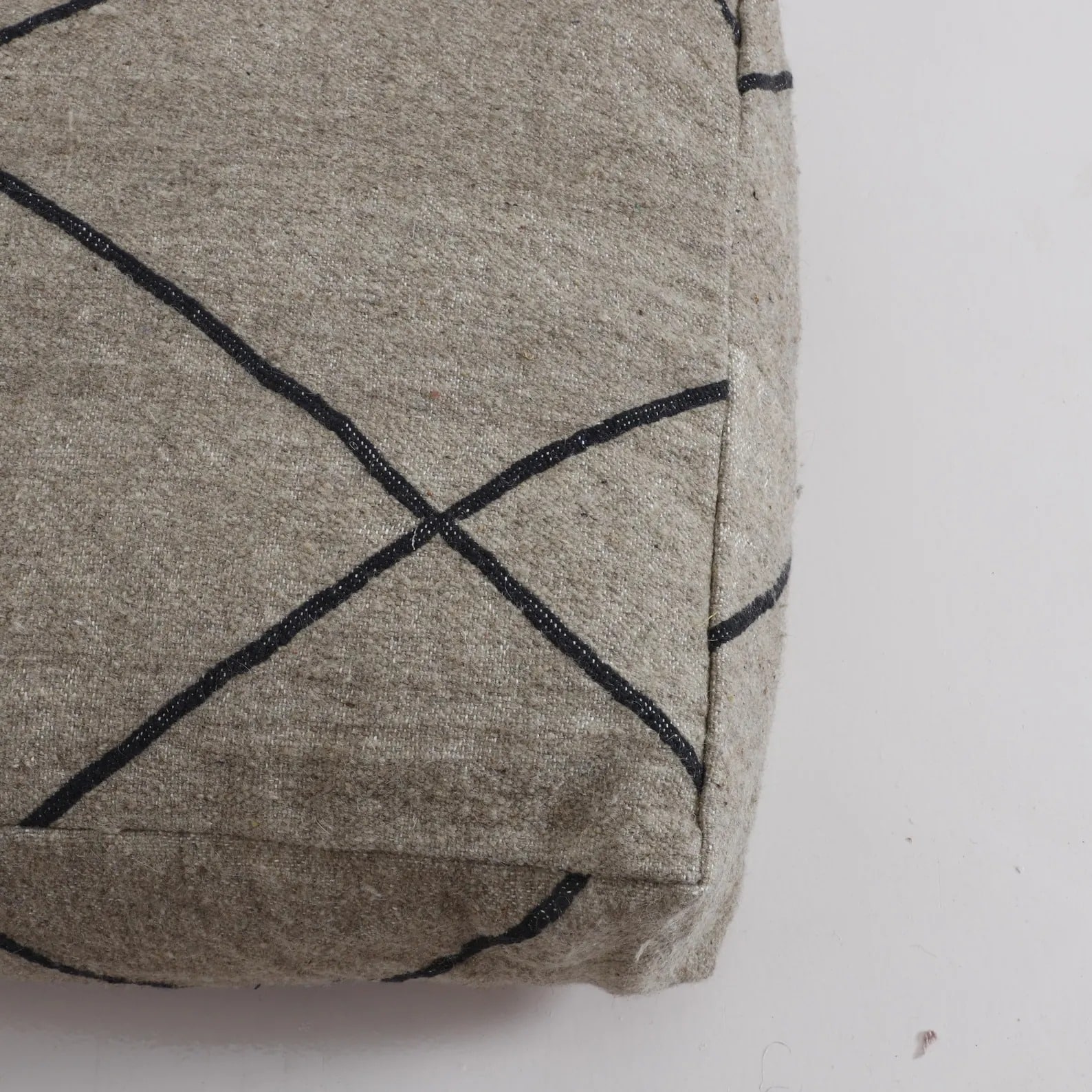 kilim Moroccan Pouf Cover - Image 5