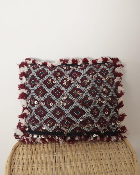 handmade Moroccan pillow