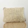handmade Moroccan wool pillow