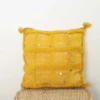 Yellow Moroccan Pillow