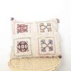 embroidered Moroccan pillow