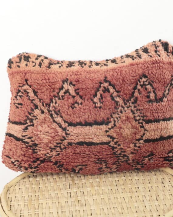 Moroccan wool pillow