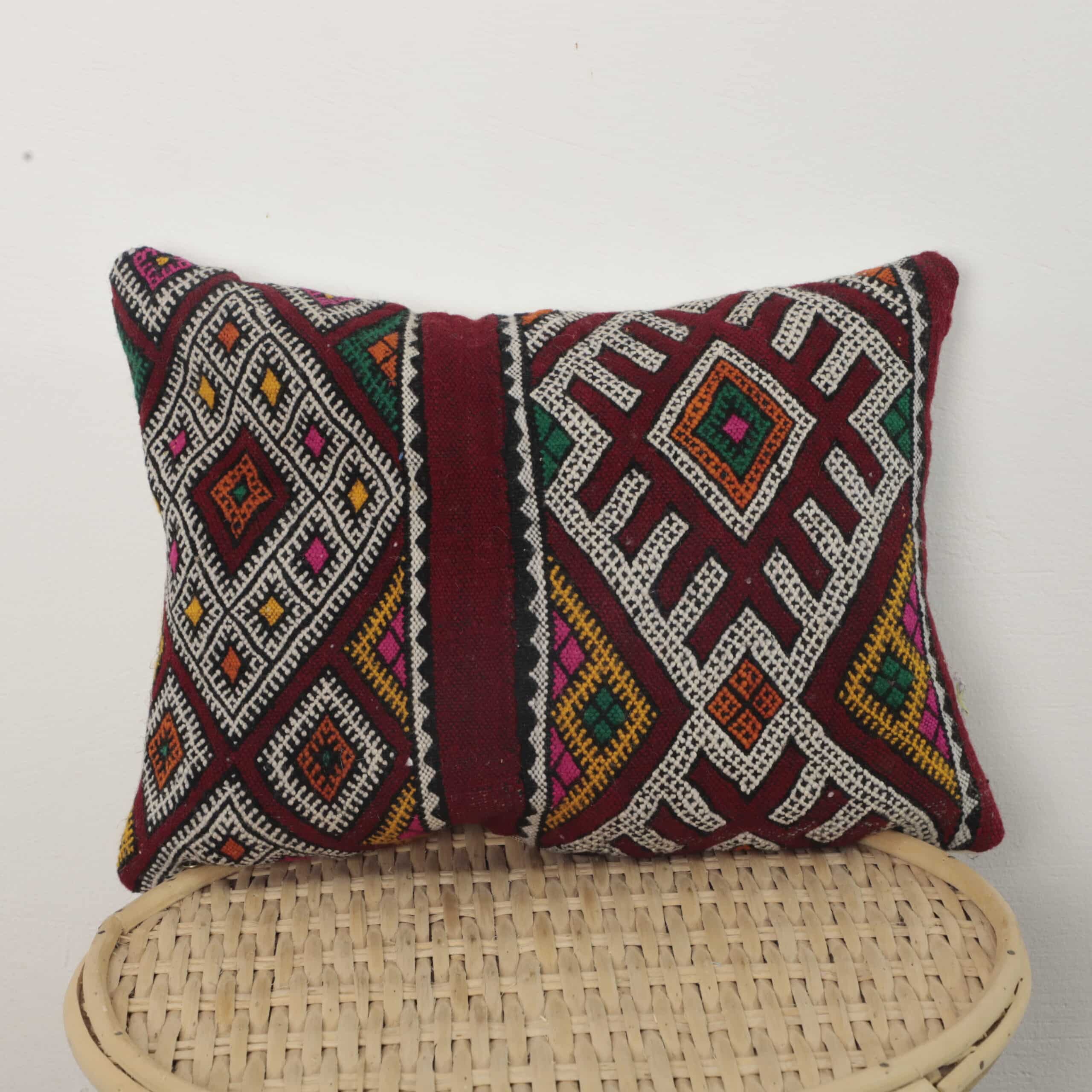 Moroccan kilim pillow