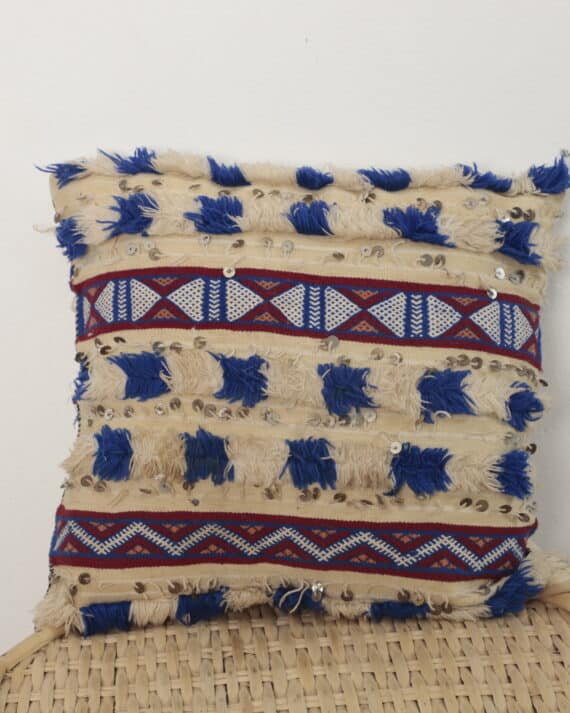 Moroccan boho pillow