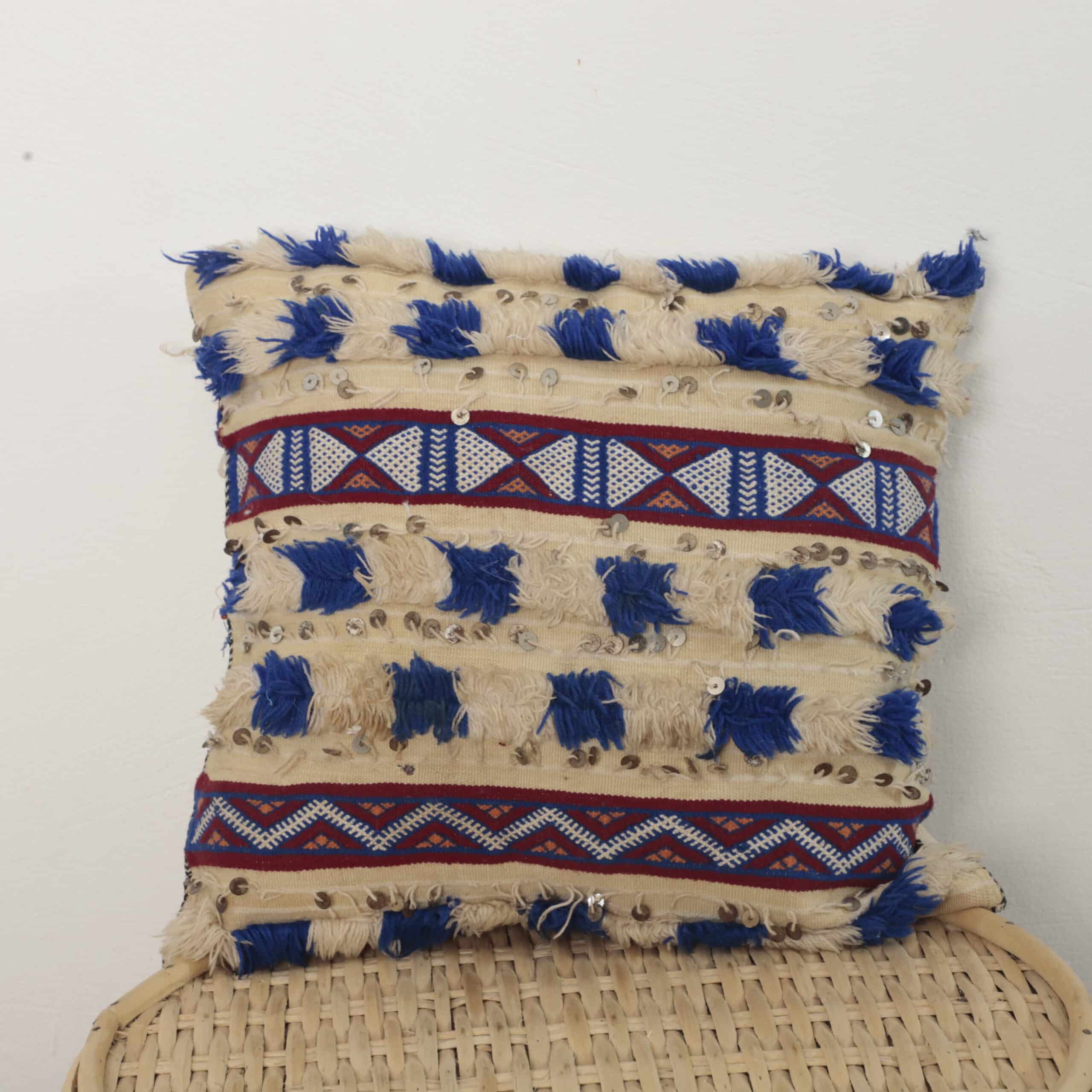 Moroccan boho pillow