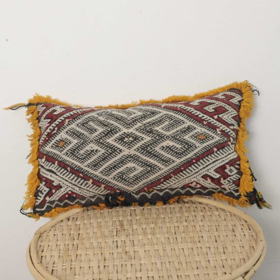 Moroccan tribal pillow