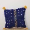 Moroccan sequin pillow