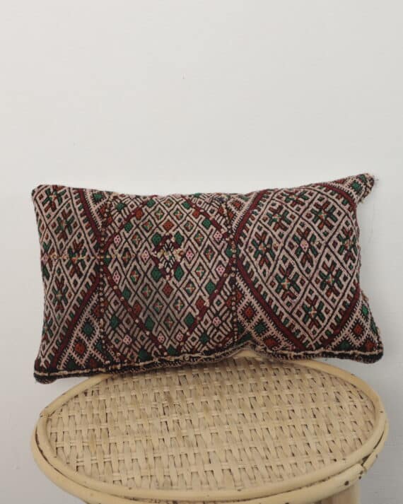 kilim lumbar pillow