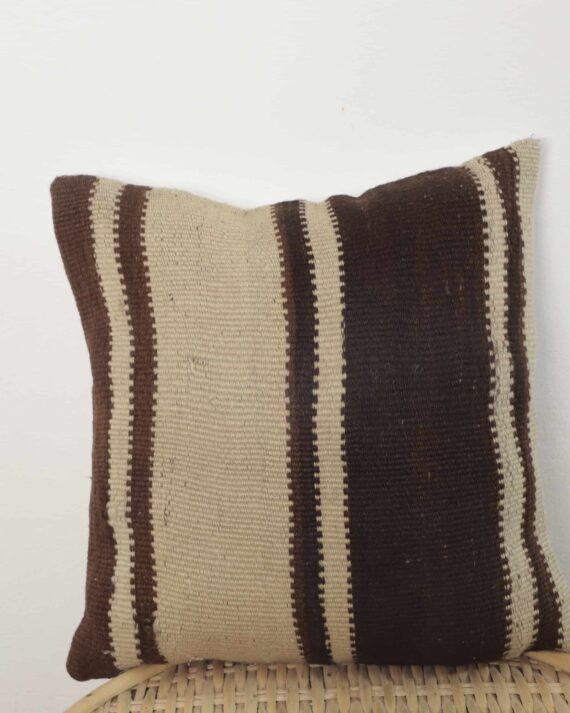 Striped Moroccan pillow