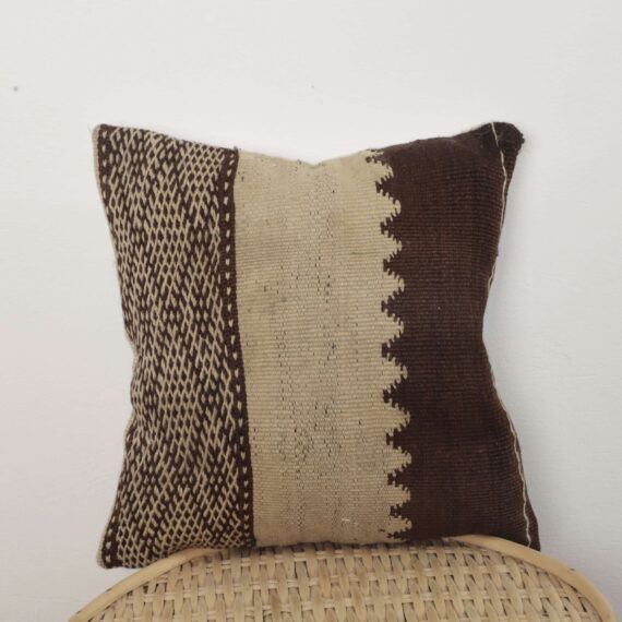 neutral Moroccan pillow