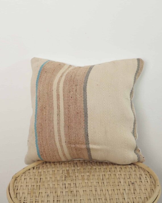 neutral Moroccan pillow