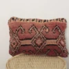 Minimalist Moroccan Pillow – Handmade Wool Cushion 39×36