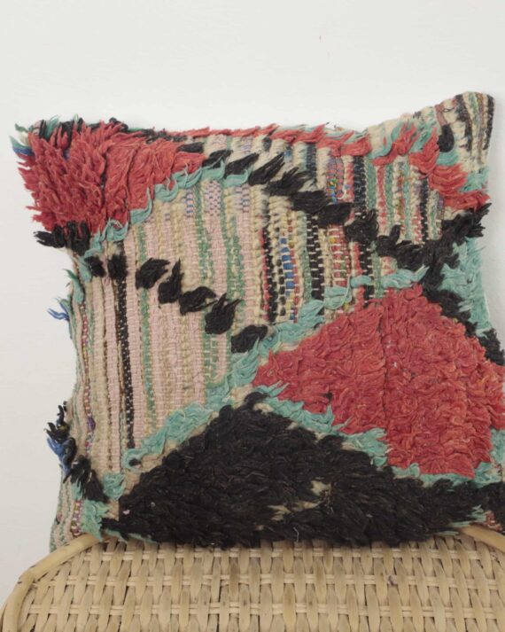 boucherouite Moroccan pillow