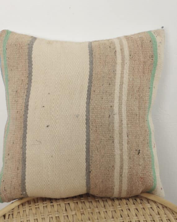 neutral Moroccan pillow