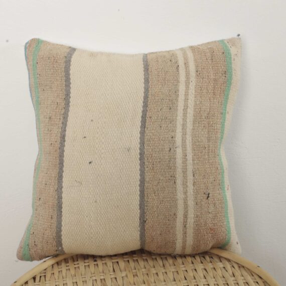 neutral Moroccan pillow
