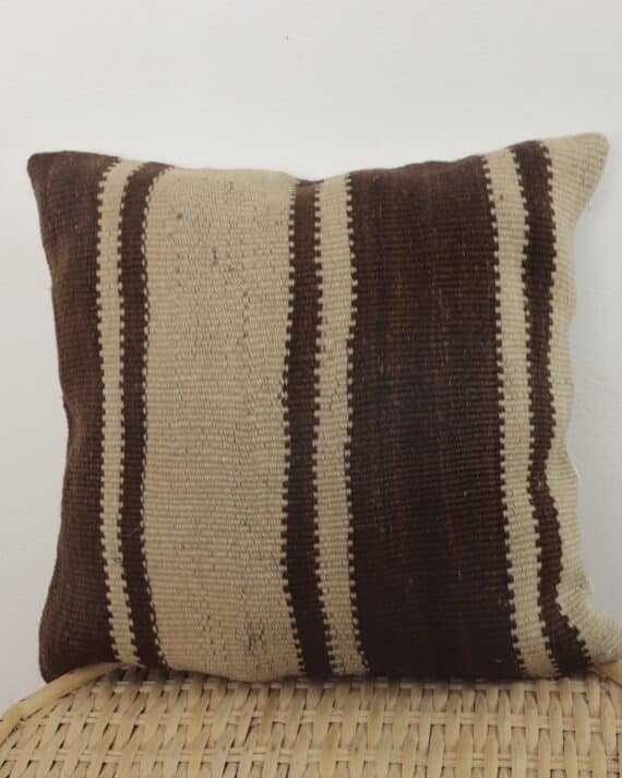 striped Moroccan pillow