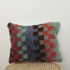 Moroccan checkered pillow