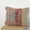 Moroccan vintage wool pillow