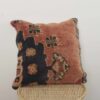 Moroccan wool art pillow