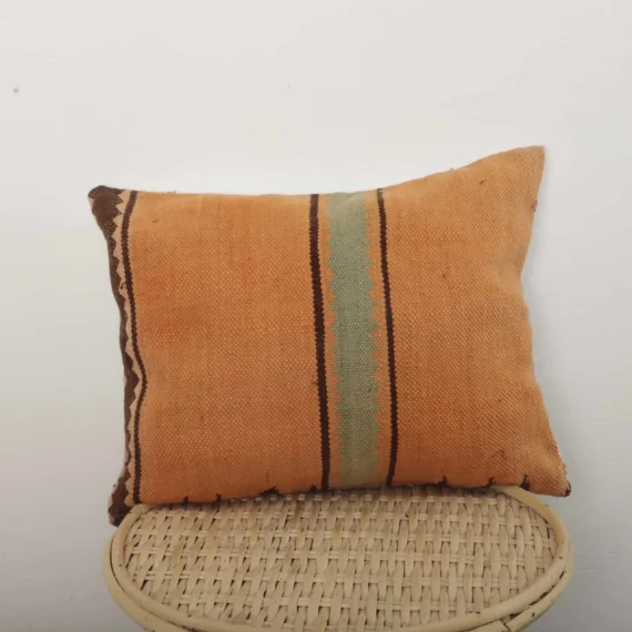 Moroccan Earth Tone Kilim Pillow