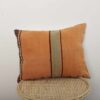 Moroccan earth tone kilim pillow