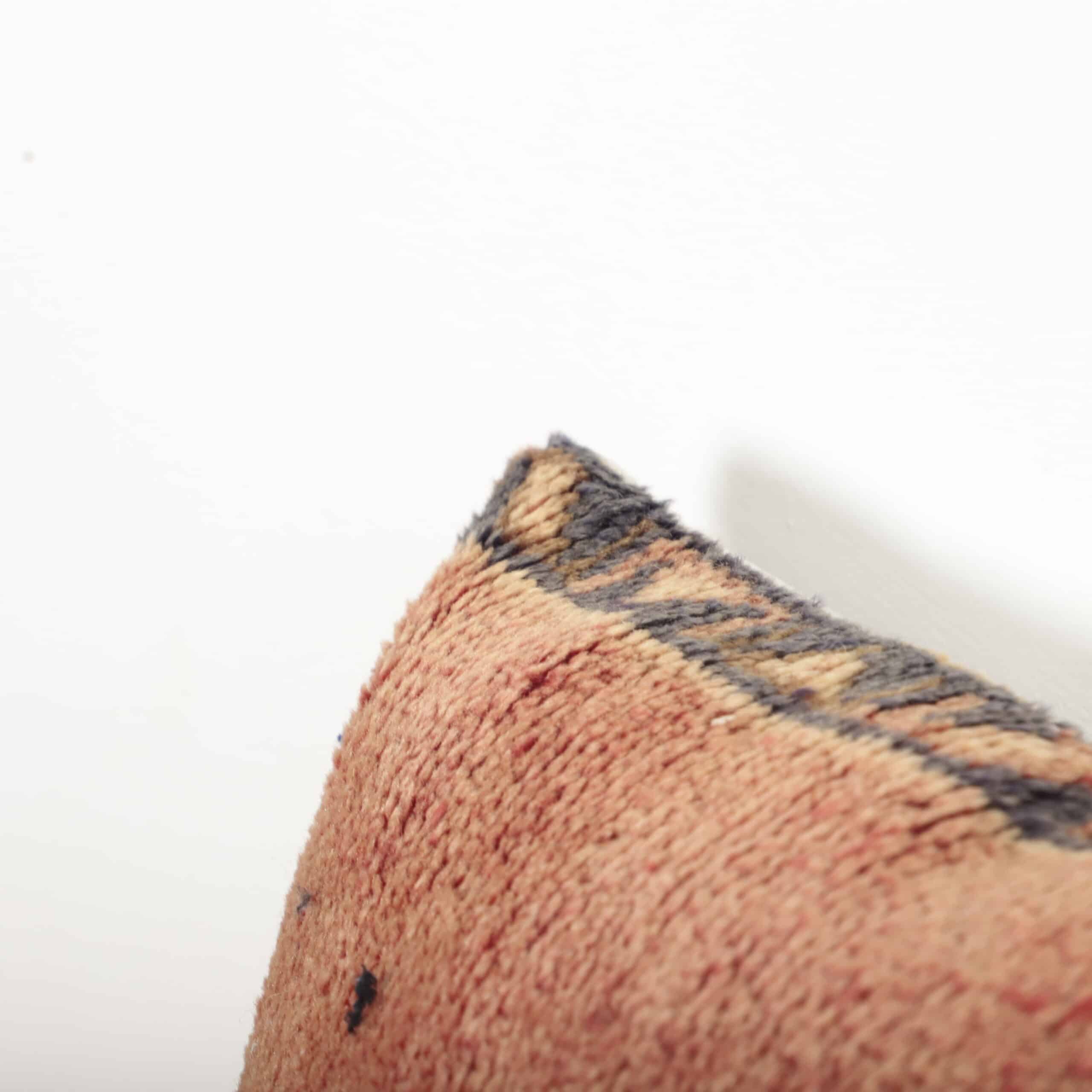 Berber Moroccan Pillow 46x45 cm – Handmade Vintage Cushion for Boho Home Décor - Image 7