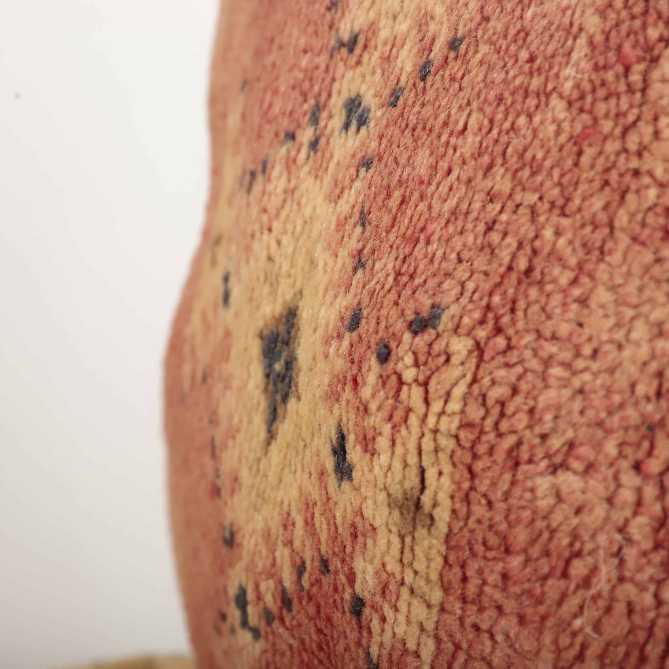 Berber Moroccan Pillow 46x45 cm – Handmade Vintage Cushion for Boho Home Décor - Image 8