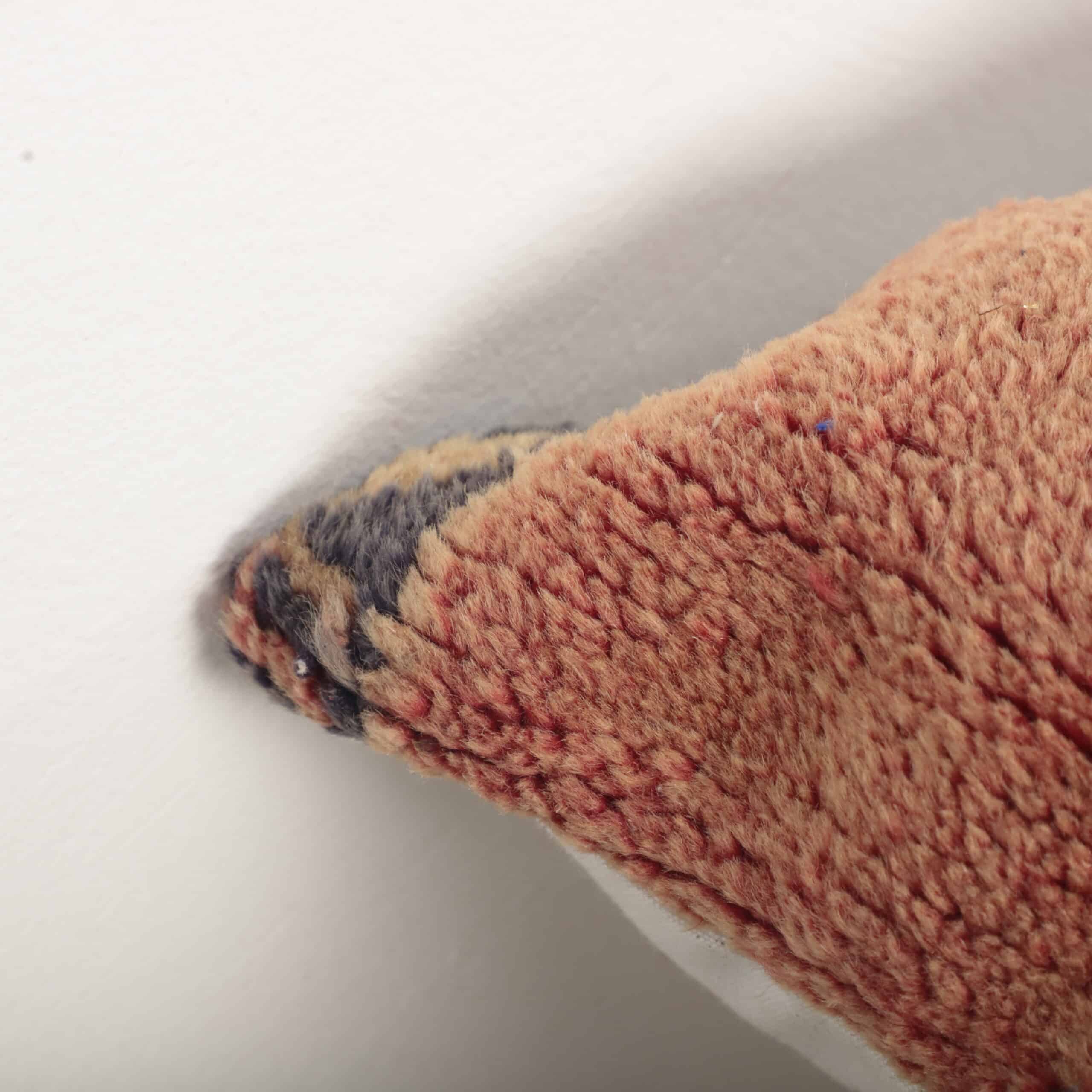 Berber Moroccan Pillow 46x45 cm – Handmade Vintage Cushion for Boho Home Décor - Image 3