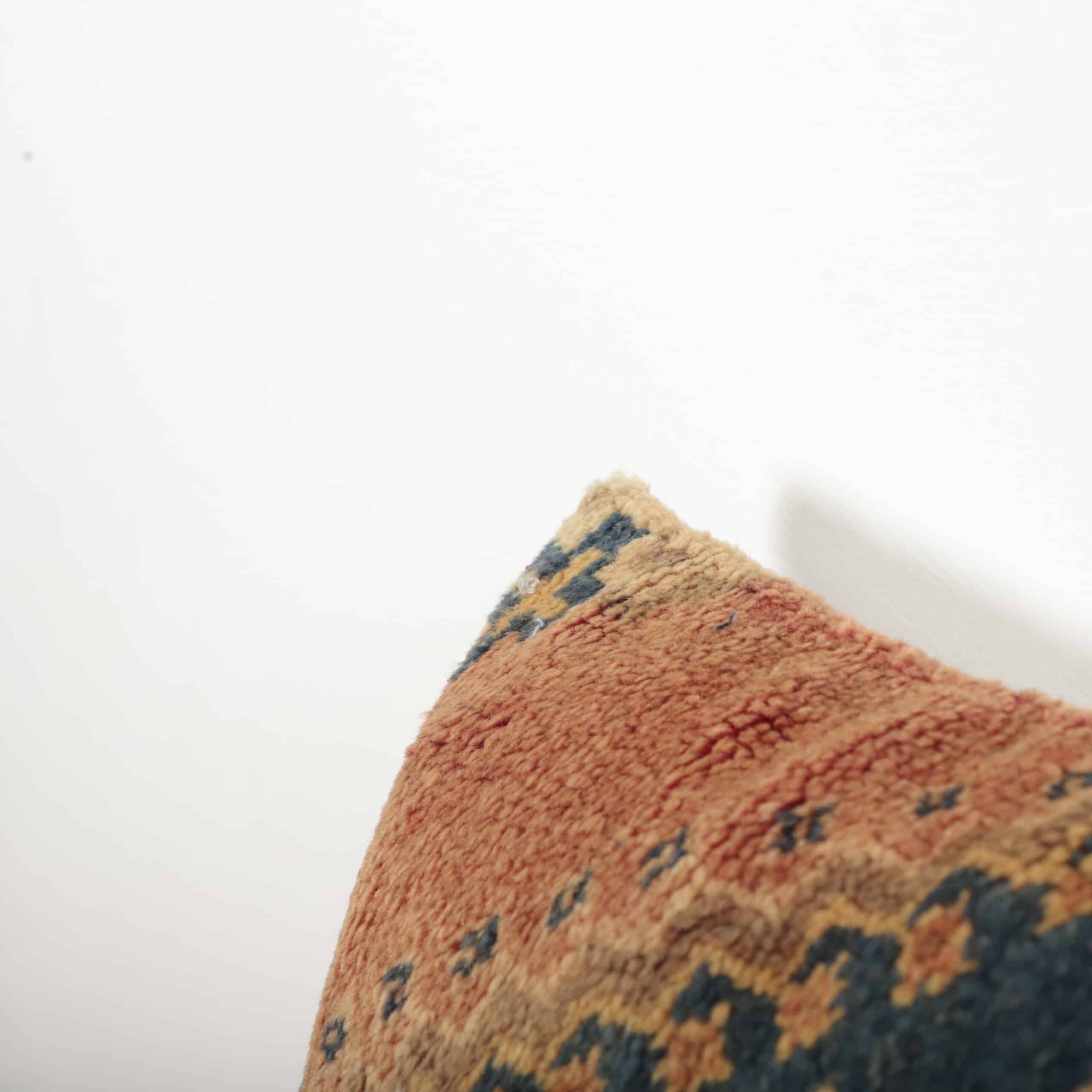 Moroccan Square Pillow 40x40 cm – Handmade Vintage Berber Cushion - Image 2