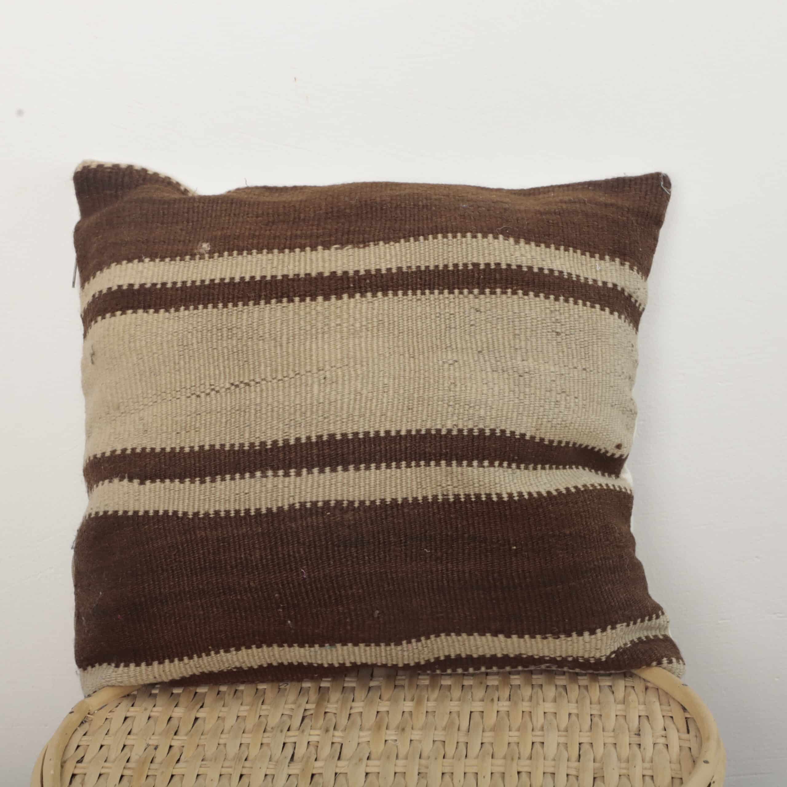 striped Moroccan pillow