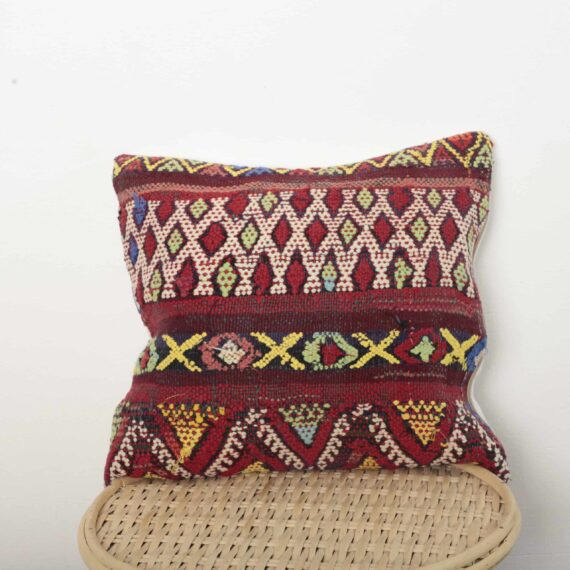 Moroccan tribal pillow