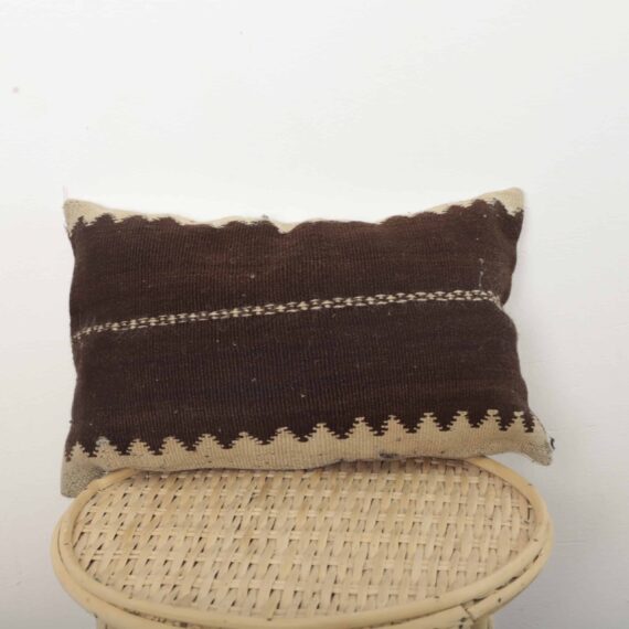 Moroccan kilim lumbar cushion