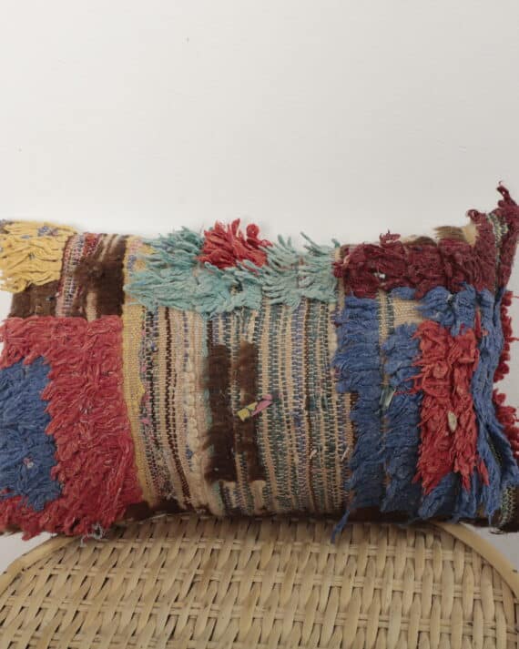 Moroccan wool pillow