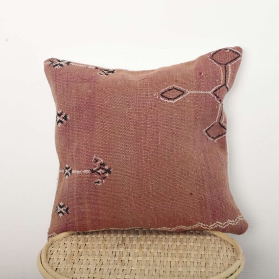 Handmade Moroccan Pillow 47×41 cm – Large Authentic Berber Cushion for Home Decor (Copy)