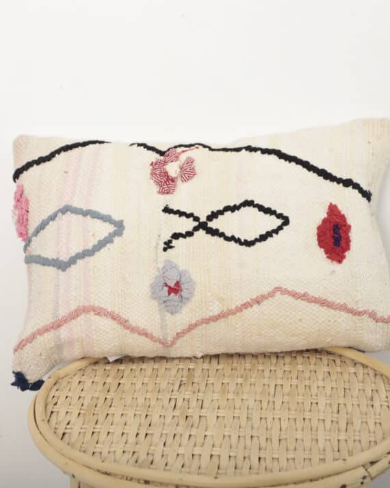 Berber cactus silk pillow