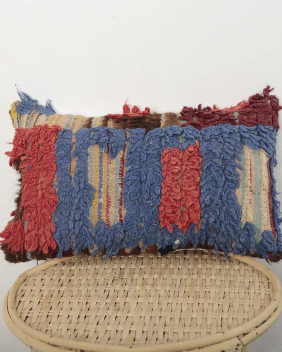 Boucherouite lumbar pillow