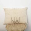 Neutral Moroccan pillow