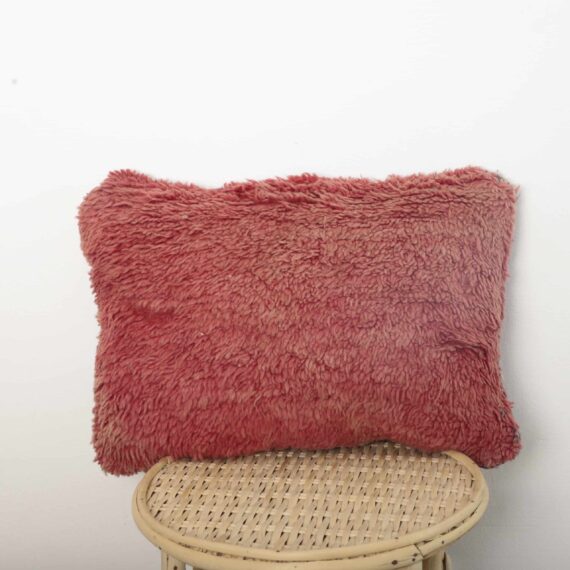 Red Moroccan pillow